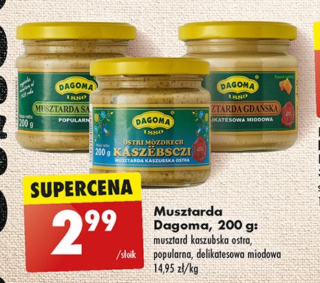 Musztarda gdańska Dagoma promocja