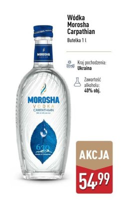 Wódka Morosha Carpathian promocja w Aldi