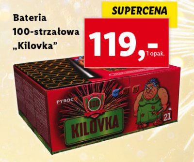 Bateria 100 strza艂贸w kilovka Pyroco promocja