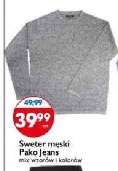 Sweter m臋ski m-xxl Pako jeans promocja