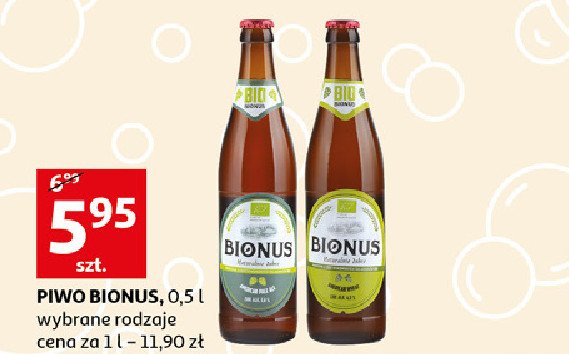 Piwo Bionus american pale ale promocja