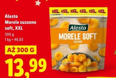 Morele suszone soft, XXL promocja w Lidl