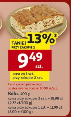 Keks PIEKARNIA W SERCU LIDLA promocja w Auchan