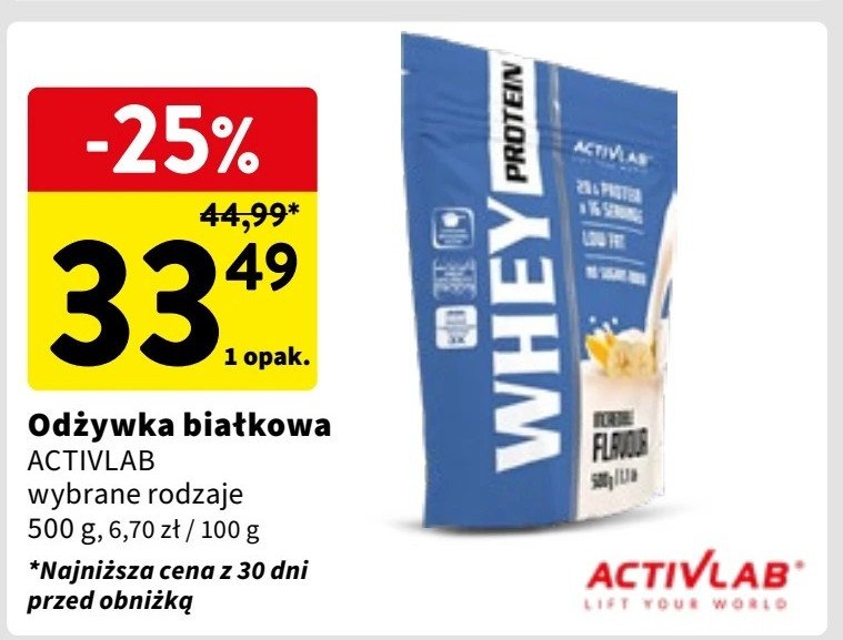 Odżywka waniliowa Activlab promocja