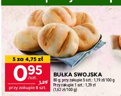 Bułka swojska promocja