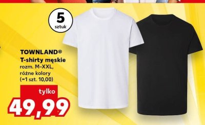 T-shirty męskie Townland promocja w Kaufland