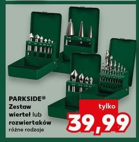 Zestaw wierteł świdrowych Parkside promocja w Kaufland