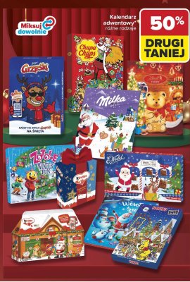 Kalendarz adwentowy różne rodzaje promocja w Carrefour