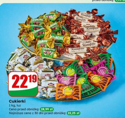 Cukierki luz promocja w Dino