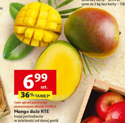 Mango duże RTE promocja w Auchan