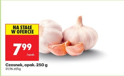 Czosnek opak. 250 g promocja w Biedronka