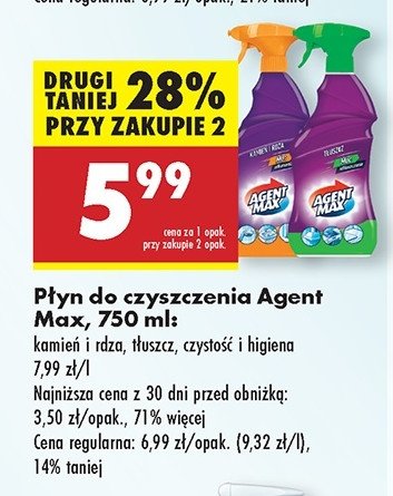 P艂yn do czysczenia kamie艅 i rdza Agent max promocja