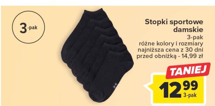Stopki sportowe damskie promocja