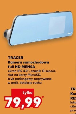 Kamera samochodowa full HD MENSA TRACER promocja w Kaufland