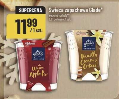 Świeca zapachowa wybrane rodzaje Glade promocja w POLOmarket