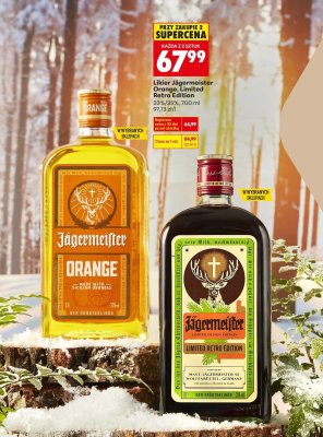 Likier Limited Retro Edition promocja w Biedronka