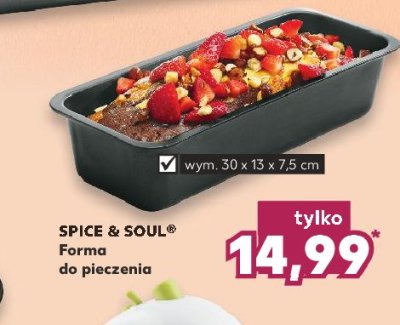 Forma do pieczenia prostokątna 30 x 13 x 7.5 cm Spice&soul promocja