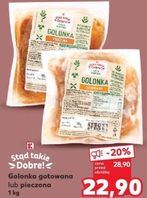 Golonka gotowana promocja w Kaufland