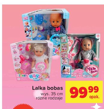 Lalka bobas 35 cm promocja