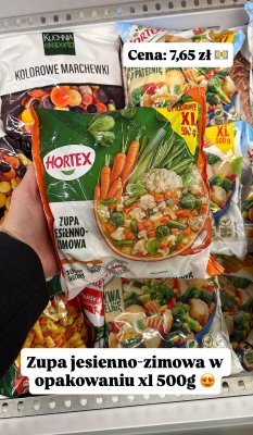 Zupa jesienno-zimowa  promocja w Dino