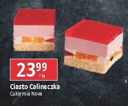 Ciasto calineczka Cukiernia nova promocja
