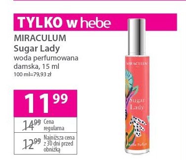 Woda perfumowana sugar lady Miraculum promocja