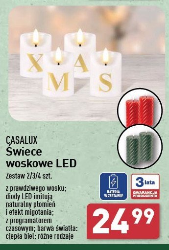 Świece tealight 3.8 cm Casalux promocja