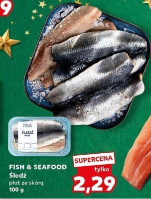 Śledź płat ze skórą FISH & SEAFOOD promocja w Kaufland
