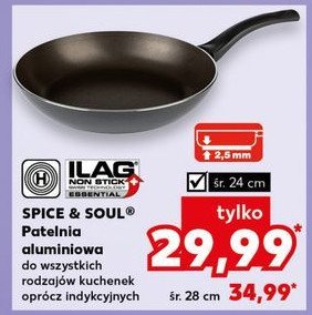 Patelnia aluminiowa 24 cm Spice&soul promocja