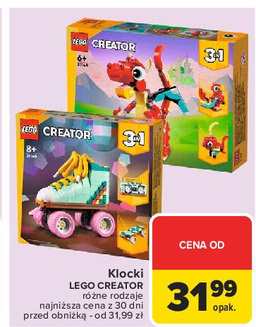 Klocki 31148 Lego creator promocja w Carrefour Market