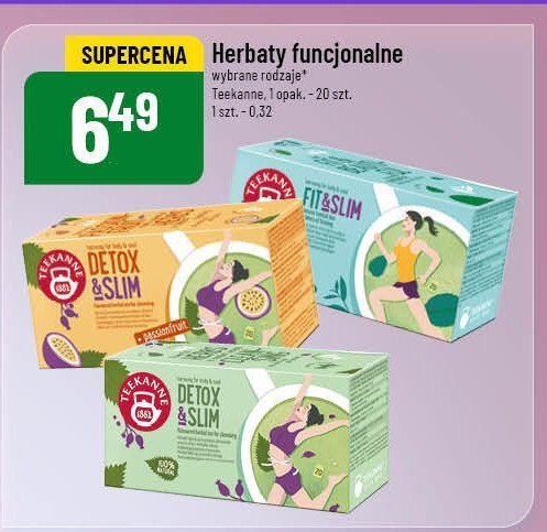 Herbata TEEKANNE FIT & SLIM promocja