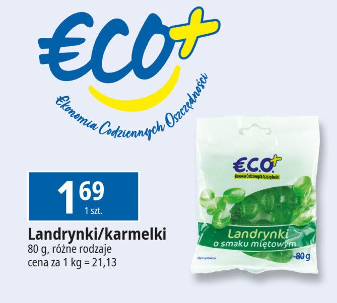 Karmelki owocowe Eco+ promocja