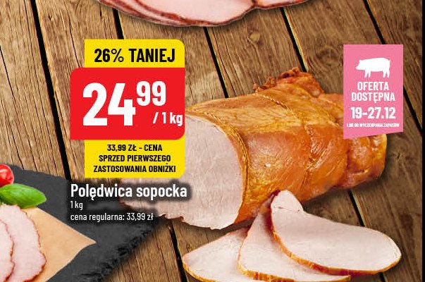 Polędwica sopocka promocja w POLOmarket