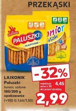 Paluszki s艂one Lajkonik paluszki promocja