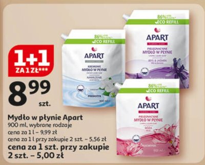 Mydło w płynie Apart promocja w Auchan
