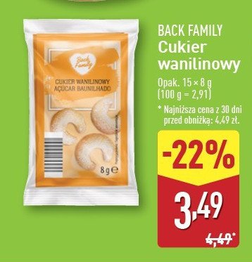 Cukier wanilinowy promocja
