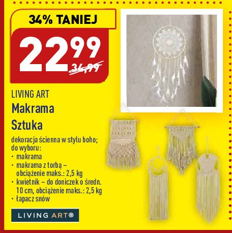 Makrama Living art promocje
