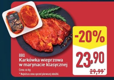 Karkówka wieprzowa w marynacie klasycznej BBQ (MIĘSO) promocja