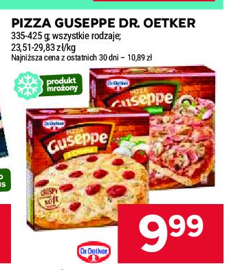 Pizza Guseppe 4 sery promocja w Stokrotka