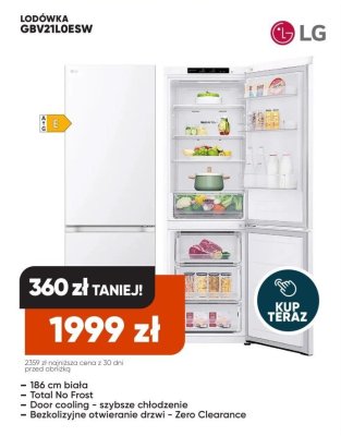 Lodówka GBV21L0ESW promocja w Max Elektro