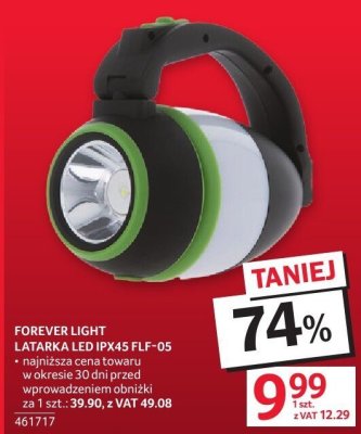 Latarka LED FOREVER LIGHT FLF-05 promocja w Selgros