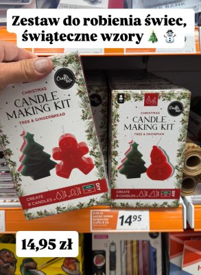 Zestaw do robienia świec  promocja w Action