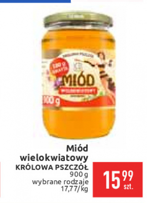 Miód nektarowy wielokwiatowy Cd królowa pszczół Cd miody i kremy promocja