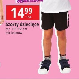 Szorty dziecięce 116-158 promocja