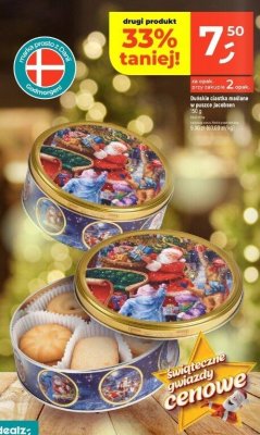 Ciastka maślane w puszce Jacobsen duńskie promocja w Dealz