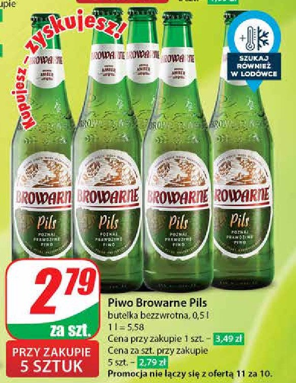 Piwo Browarne pils promocja