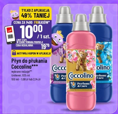 Płyn do prania Coccolino wybrane rodzaje promocja w POLOmarket