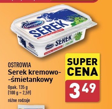 Serek kremowo-śmietankowy z ziołami Ostrowia promocja