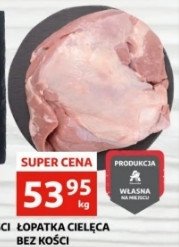 Łopatka cielęca bez kości Auchan promocja w Kaufland