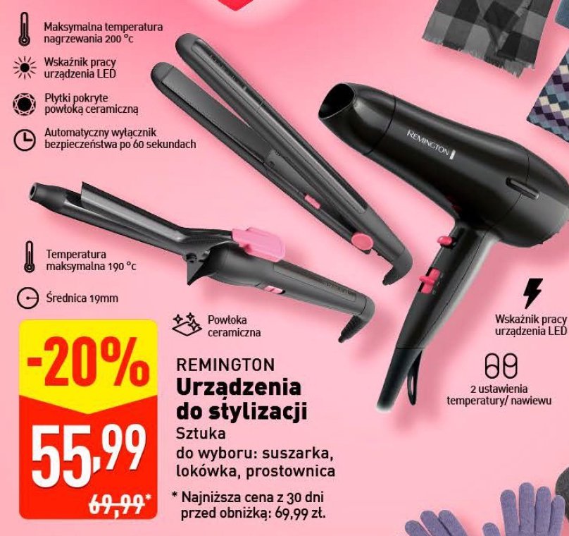 Suszarka do włosów Remington promocja